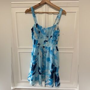 Abercrombie Blue Floral Dress